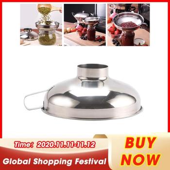 Stainless Steel Wide Mouth Funnel Canning Hopper Filter Food Pickles Jam Funnel Kitchen Gadgets Cooking Tools Kitchen Tools